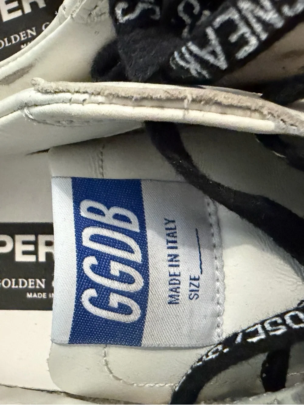 Golden Goose Super Star Sneakers Sz 37
